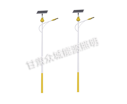 梨形元素利通太阳能路灯 梨形元素利通太阳能路灯