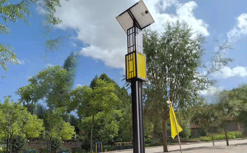 利通智慧路灯安装